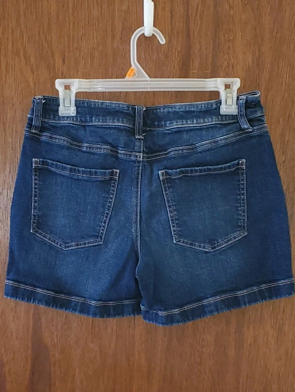 Maurices Dark Blue Denim Jean Shorts Sz 8